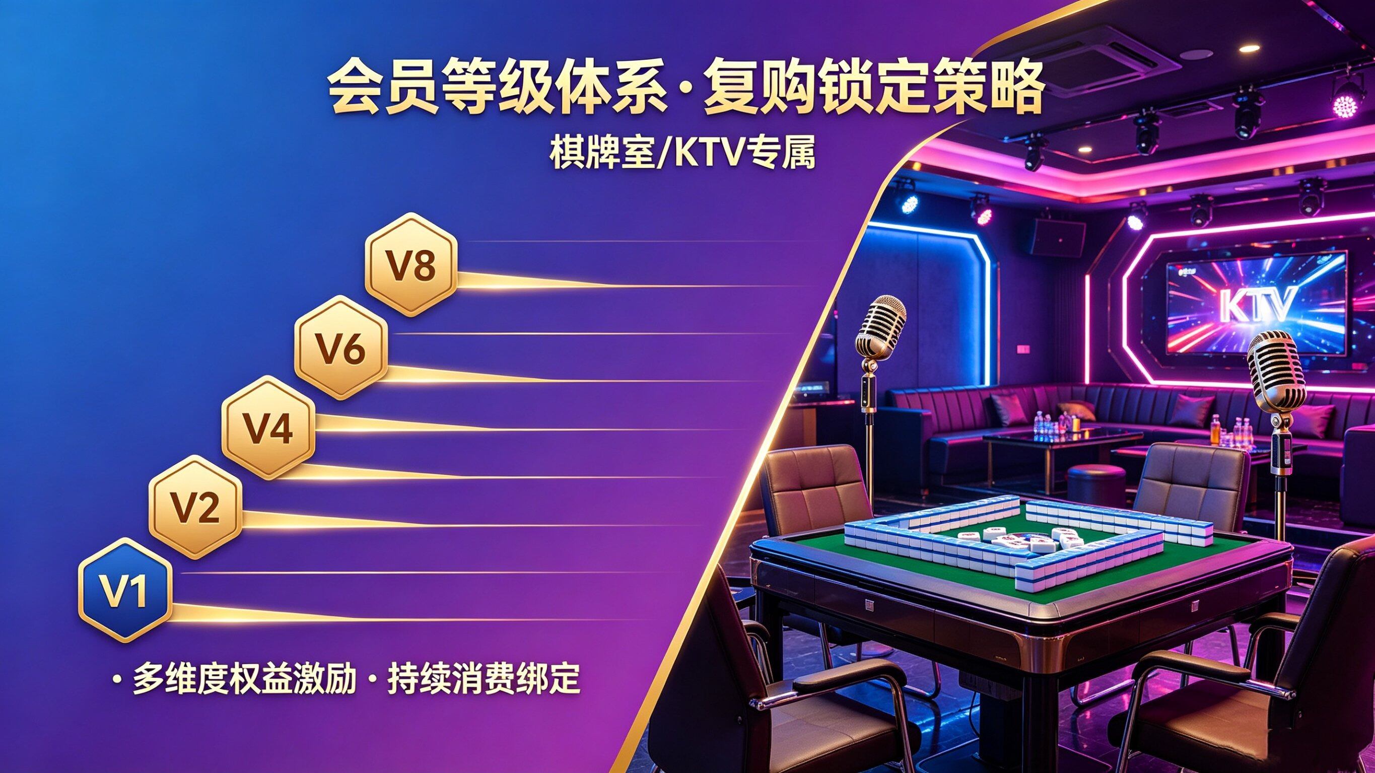会员等级V1～V8，这套体系如何锁定复购？