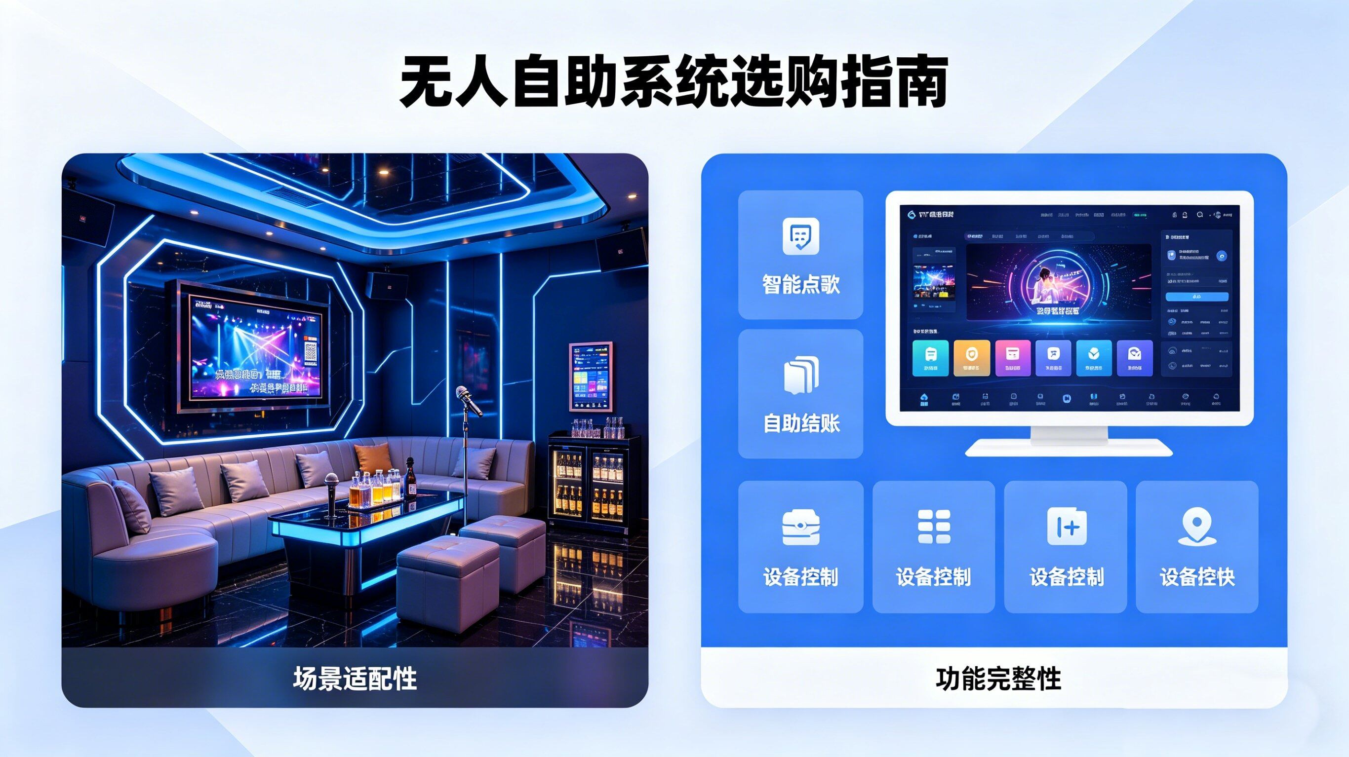 选一套无人KTV系统 必须问的 8个问题