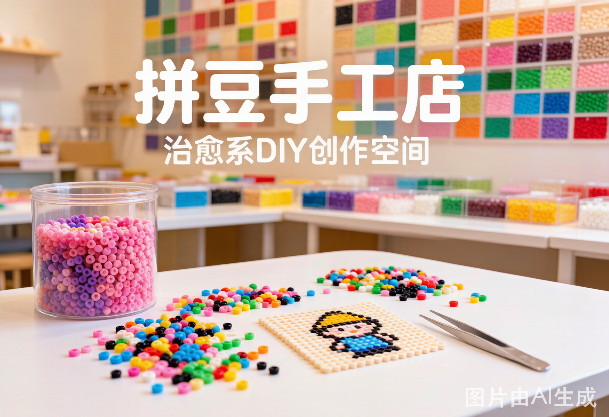 拼豆手工店怎么开？2026年从零开店全流程指南