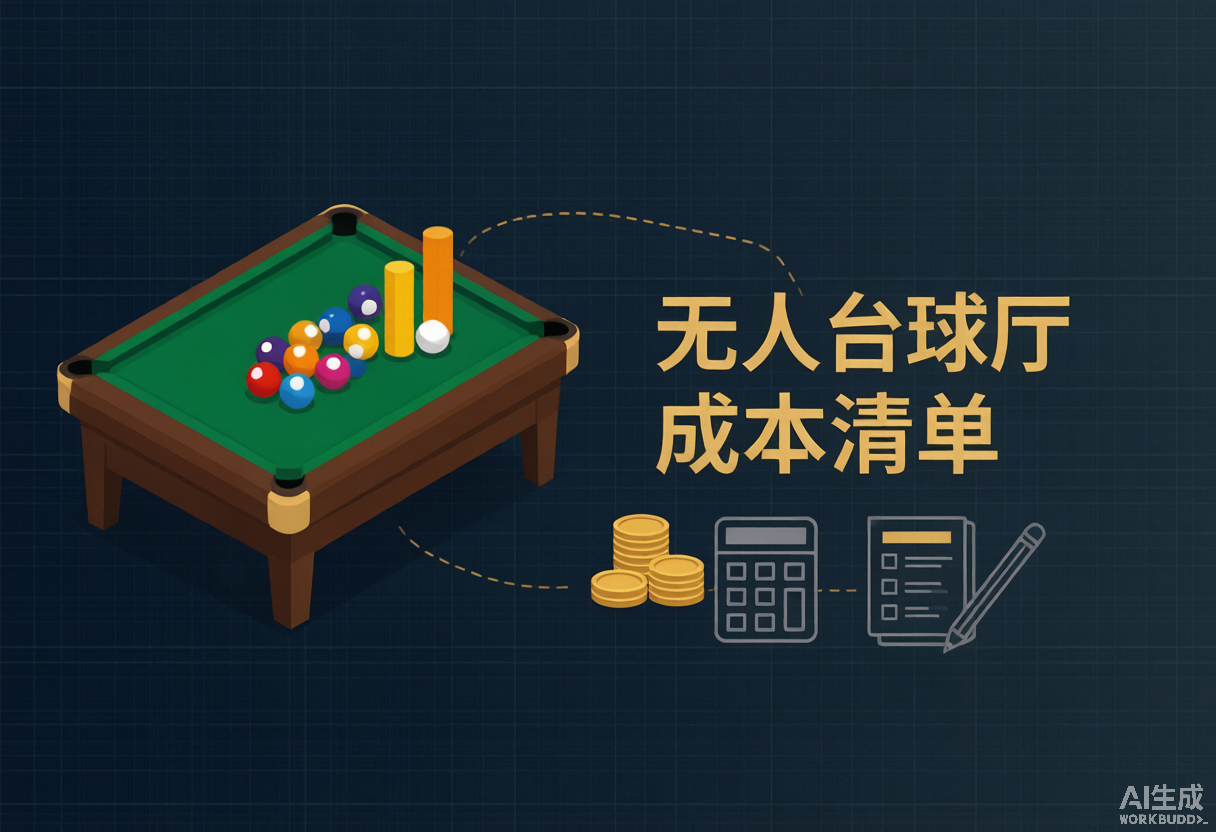 无人台球厅成本清单