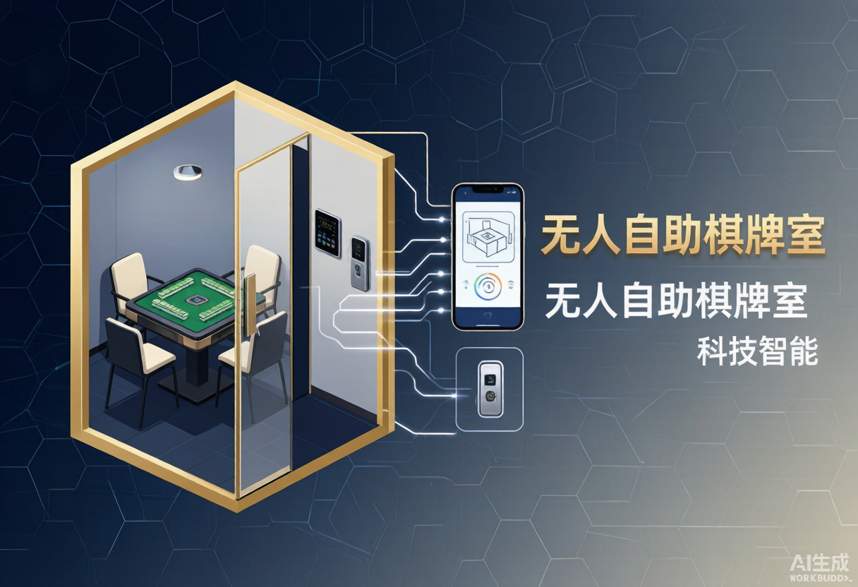 无人自助棋牌室怎么开?2026年最新开店指南