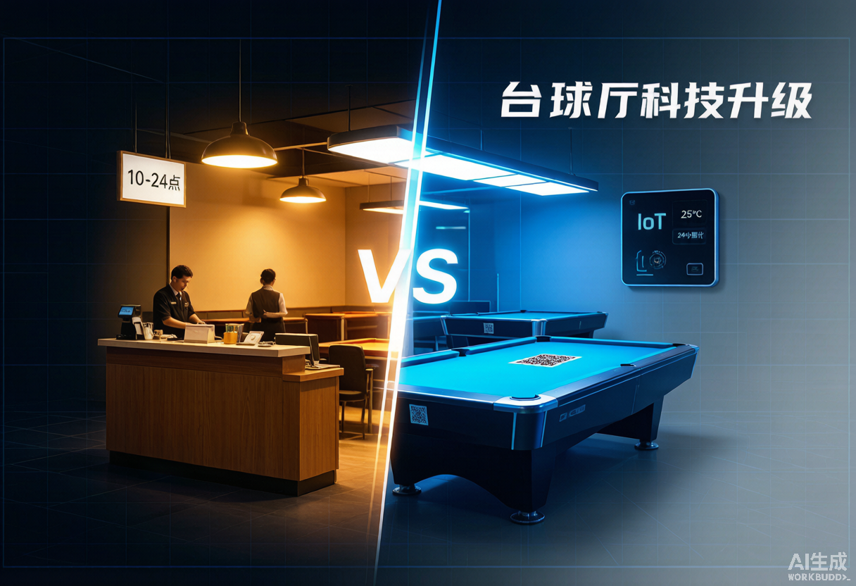 无人台球厅需要什么设备?完整采购清单+预算参考 | 小界智能管家