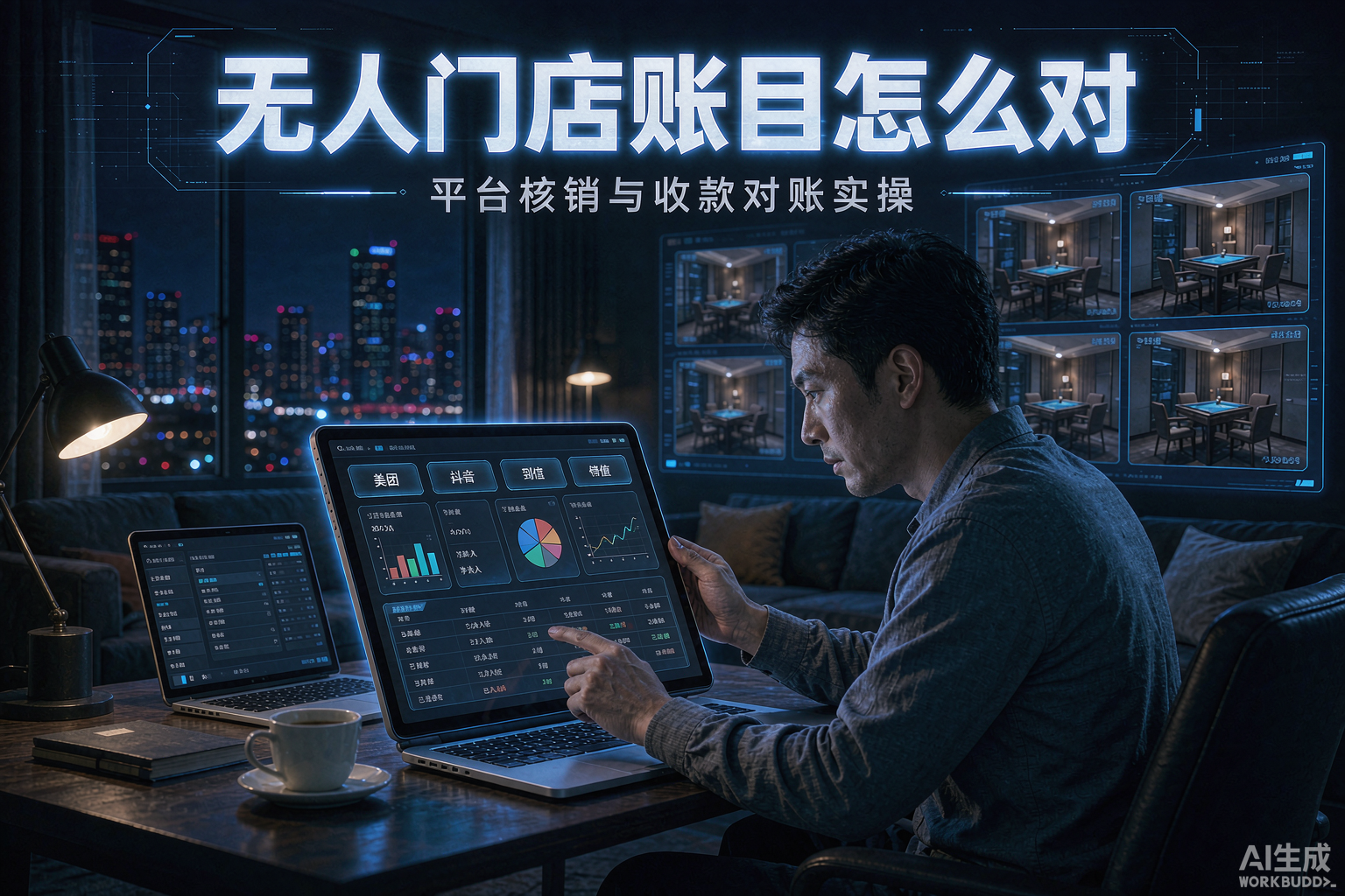 无人门店账目怎么对?平台核销与收款对账实操 | 小界智能管家