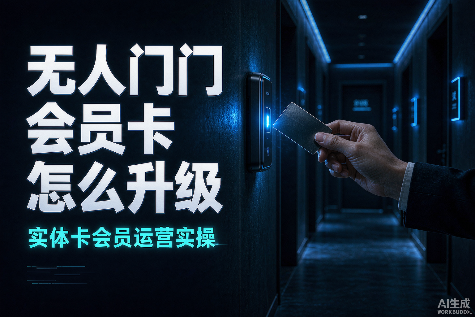无人门店会员卡怎么升级?实体卡会员运营实操 | 小界智能管家