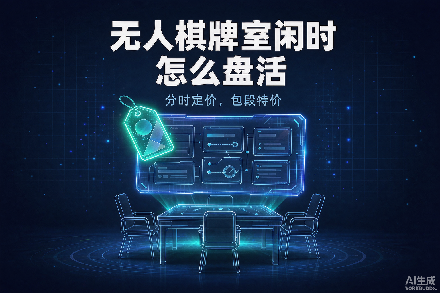 无人棋牌室闲时怎么盘活？分时定价与包段特价 | 小界智能管家